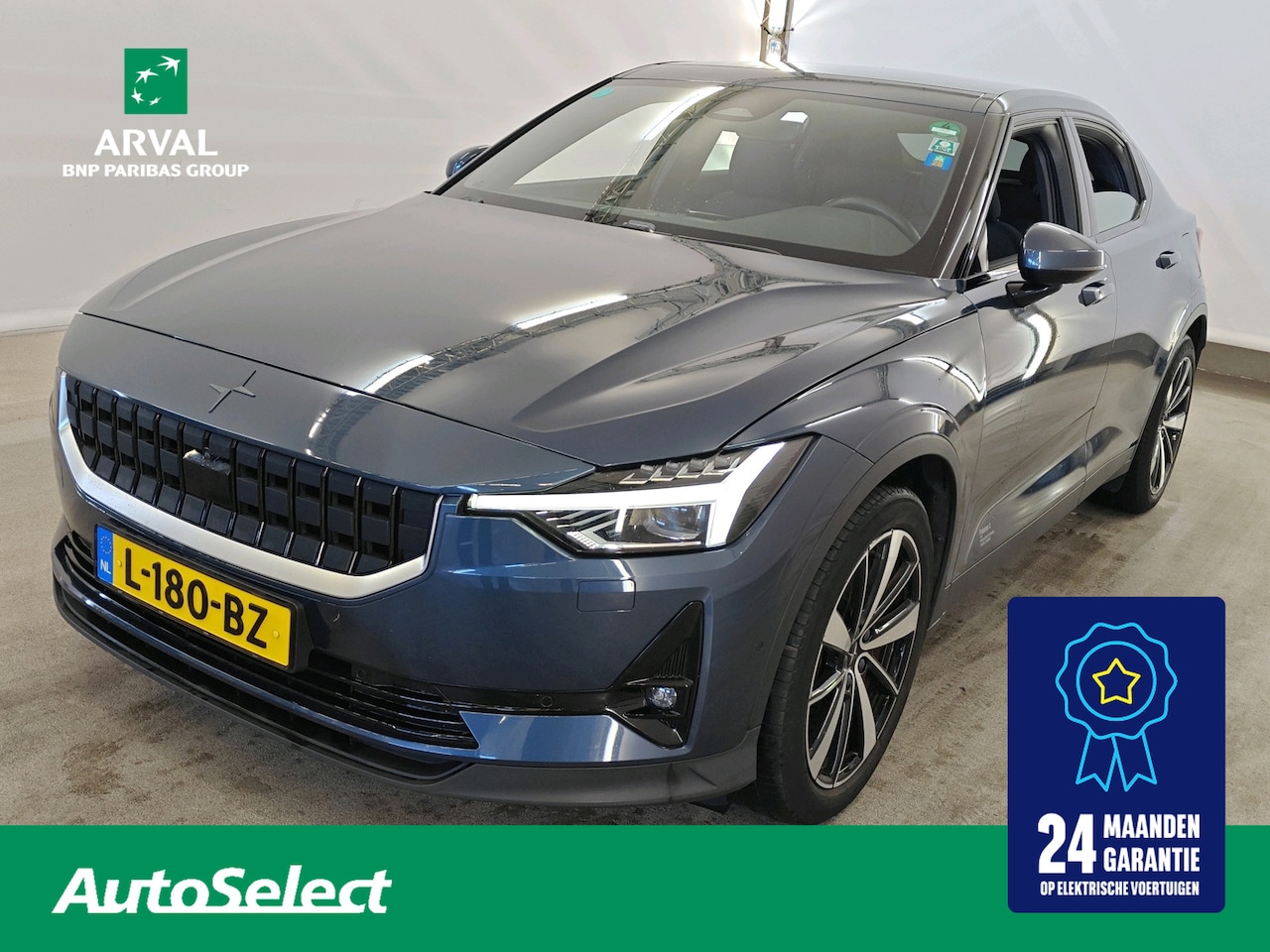 Polestar 2 - 78kWh 408pk Long Range Dual Motor Launch Edition | SOH 92% | Trekhaak | Panoramadak | Came - AutoWereld.nl