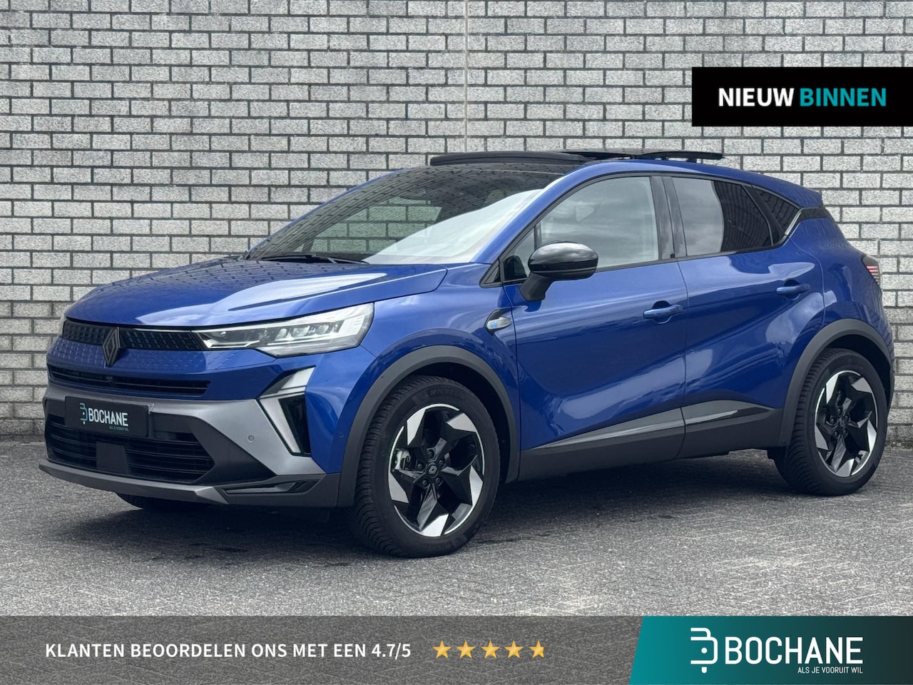 Renault Captur - 1.6 E-Tech Full Hybrid 145 Esprit Alpine | Stoel + Stuurverwarming | Glazen schuif- kantel - AutoWereld.nl