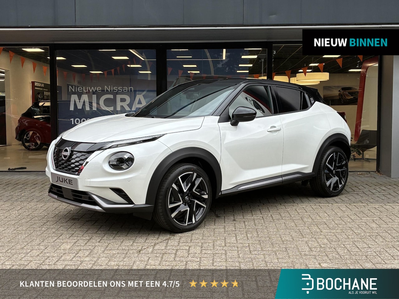 Nissan Juke - 1.6 Hybrid N-Design NIEUW UIT VOORRAAD LEVERBAAR | Verwarmbare stoelen- en stuurwiel | Cli - AutoWereld.nl