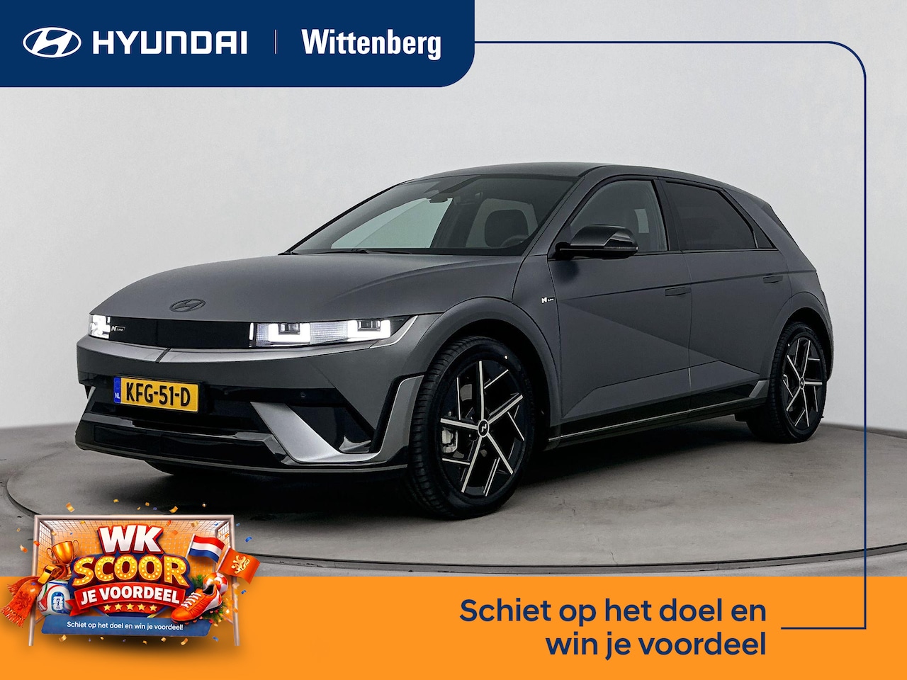 Hyundai IONIQ 5 - N Line Business 84 kWh | Lichtmetalen velgen 5 spaaks 20" | N Line exterieur | navigatiesy - AutoWereld.nl