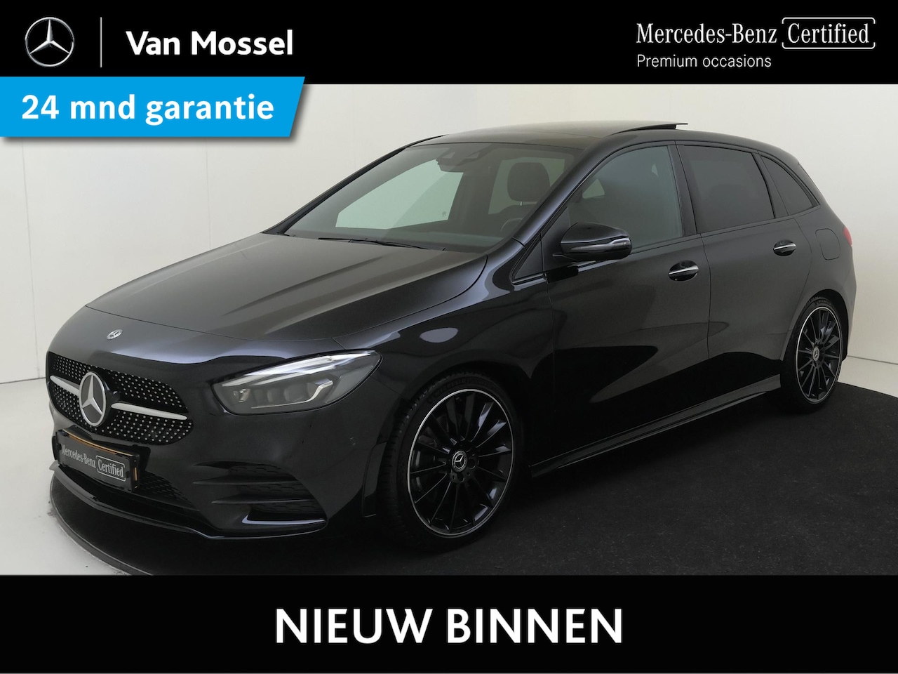 Mercedes-Benz B-klasse - 220 Launch Edition Premium Plus / Night pakket/ Pano/ 19"/ Trekhaak/ Memory/ Carplay/ MULT - AutoWereld.nl