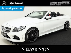 Mercedes-Benz C-klasse Cabrio - 180 / AMG Line/ 19 inch/ Widescreen/ Cabrio Comfortpakket