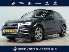 Audi Q5 - 2.0 TFSI 252pk Quattro Sport S Line Edition 1e Eigenaar | Panoramadak | Luchtvering | Trek