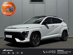 Hyundai Kona - 1.6 GDI HEV N Line Sky / 4000 Voordeel / Schuif- & Kanteldak / Stoelverkoeling / Stoelverw