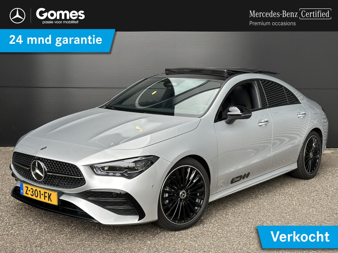 Mercedes-Benz CLA-Klasse - 180 AMG Line | Premium | Nightpakket | Panoramadak | Achteruitrijcamera | Stoelverwarming - AutoWereld.nl