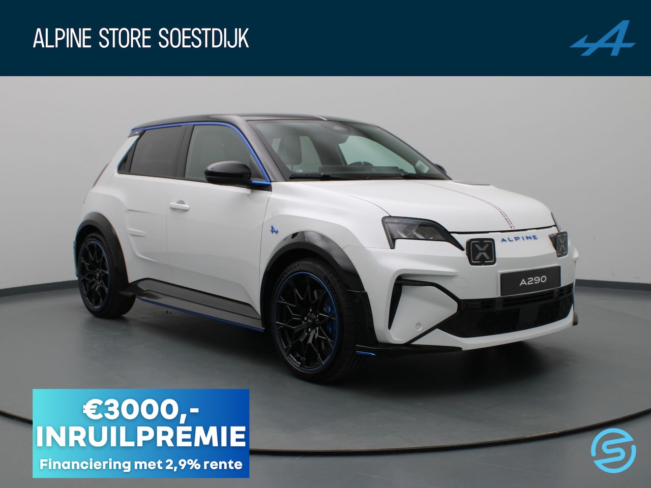 Alpine A290 - GTS 52 kWh Signature Bleue - AutoWereld.nl