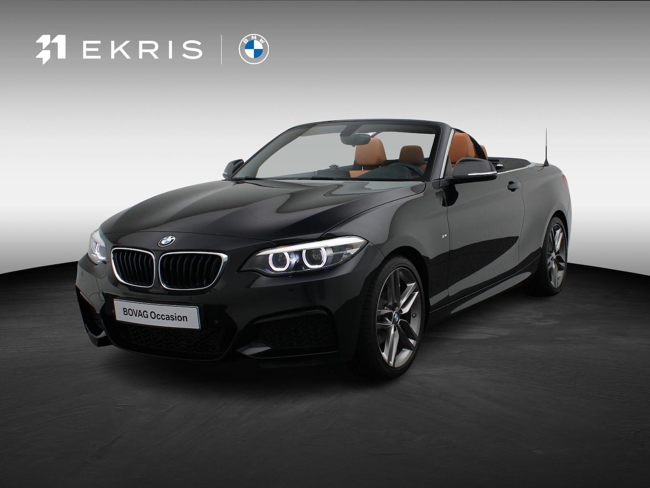 BMW 2-serie Cabrio - 218i High Executive | M Sportpakket | PDC Voor + Achter | Navigatie Professional | HiFi | - AutoWereld.nl
