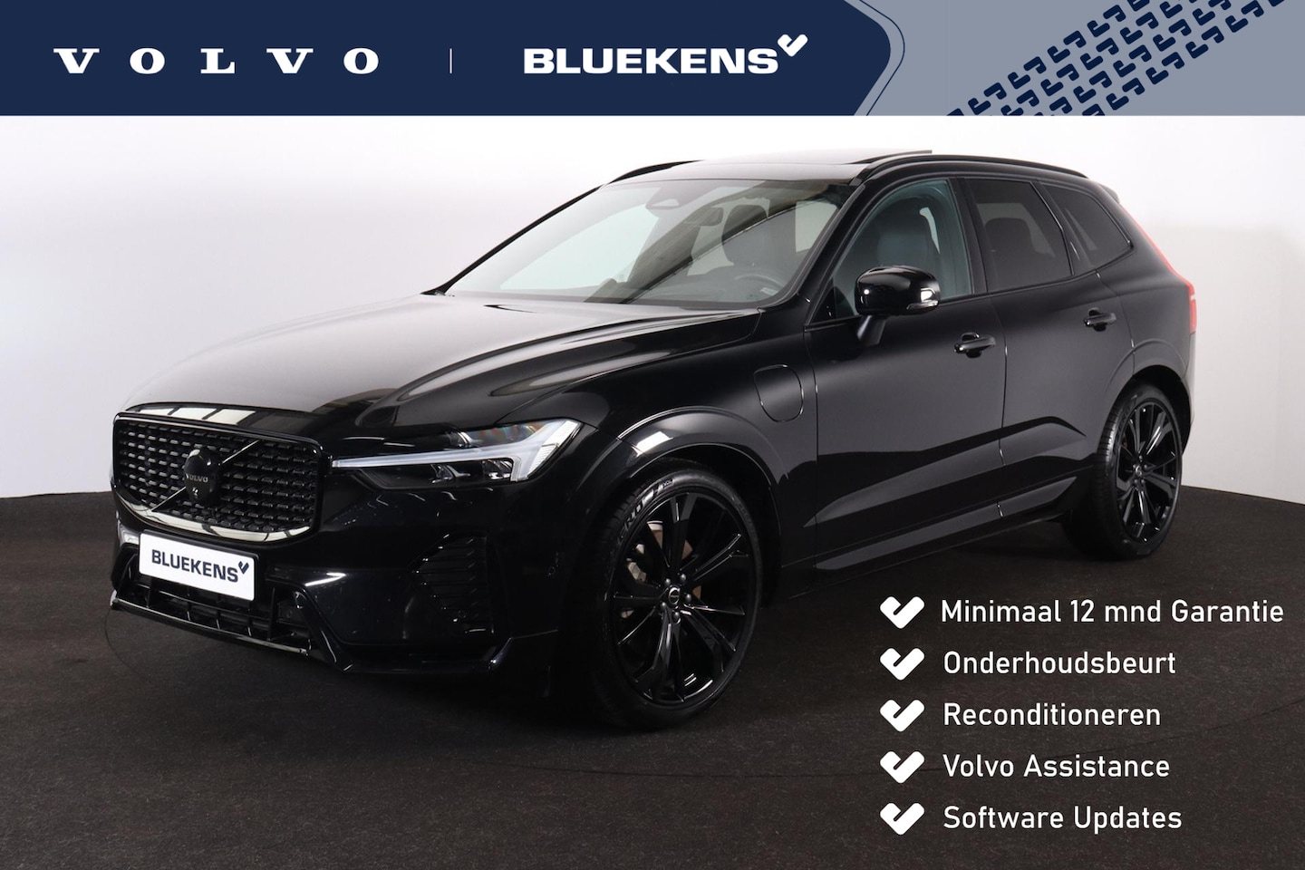 Volvo XC60 - T8 Recharge AWD Ultra Black Edition - Luchtvering - Panorama/schuifdak - IntelliSafe Assis - AutoWereld.nl