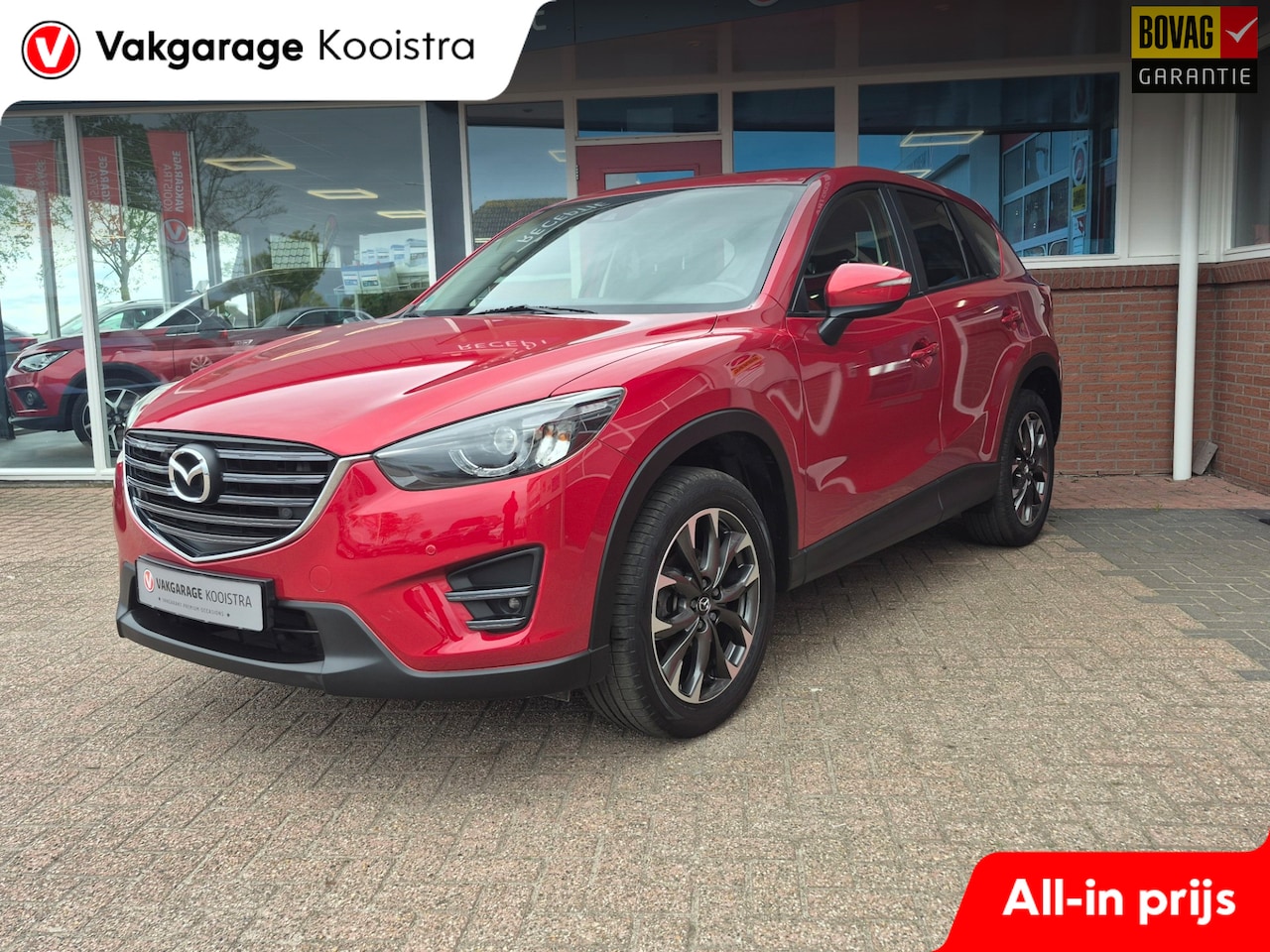 Mazda CX-5 - 2.0 Sports-Line 4WD|Camera|Cruise|Navi - AutoWereld.nl