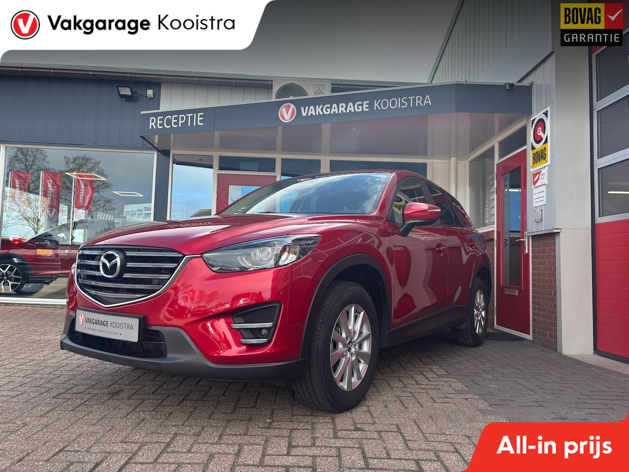 Mazda CX-5 - 2.0 Exclusive-Line160 GT-AWD|Navi|Cruise|Trekhaak - AutoWereld.nl