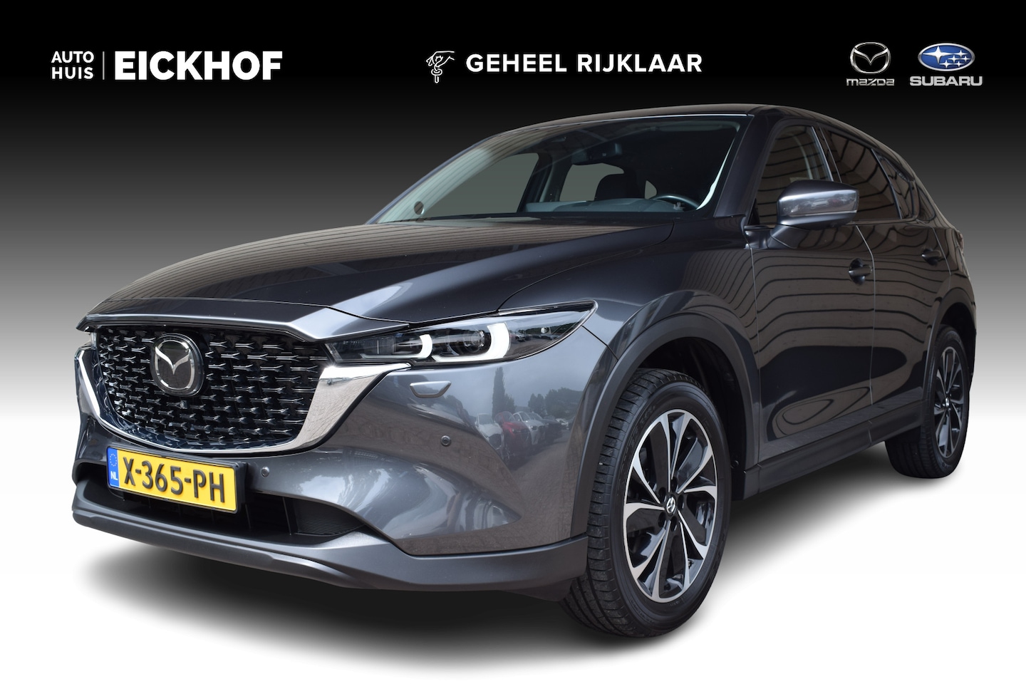Mazda CX-5 - 2.0 e-SkyActiv-G M Hybrid 165 Exclusive-Line - Black Comfort Pack - Trekhaak - Dealer onde - AutoWereld.nl