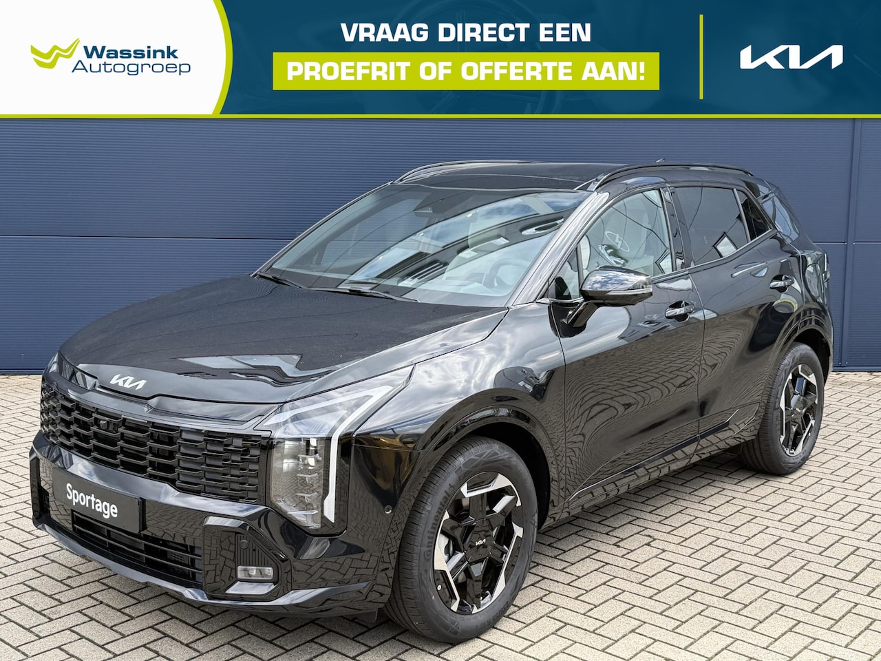 Kia Sportage - 1.6 T-GDi Hybrid GT-PlusLine | 360 camera| Navigatie | Harman Kardon | Direct leverbaar | - AutoWereld.nl