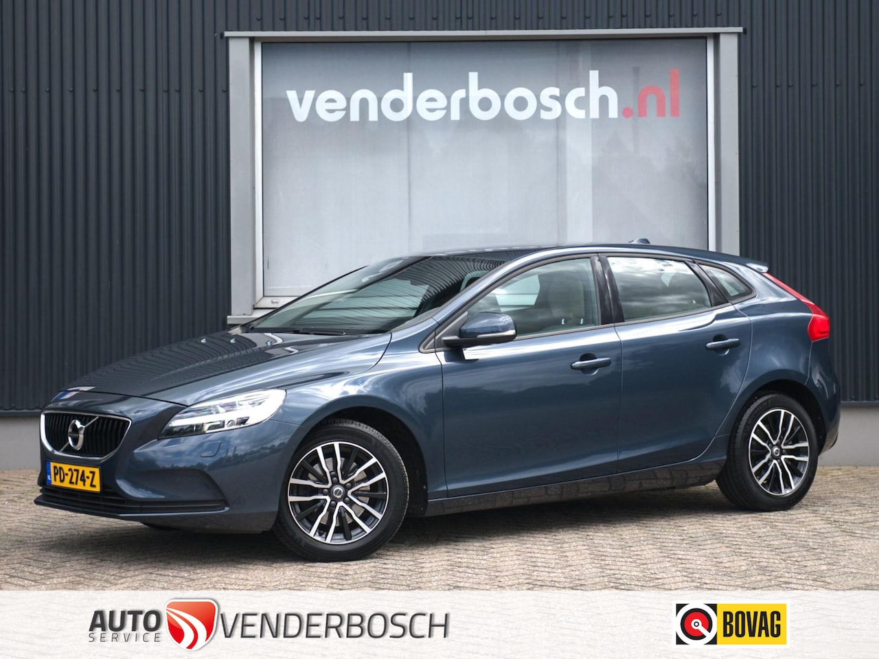 Volvo V40 - 2.0 T2 Nordic+ Trekhaak | 122pk Clima | Cruise | LED - AutoWereld.nl