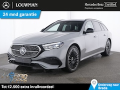 Mercedes-Benz E-klasse Estate - 300 e AMG Plug-In Hybride Luchtvering | AMG Line Night Pakket | Trekhaak | 20 Inch AMG Vel