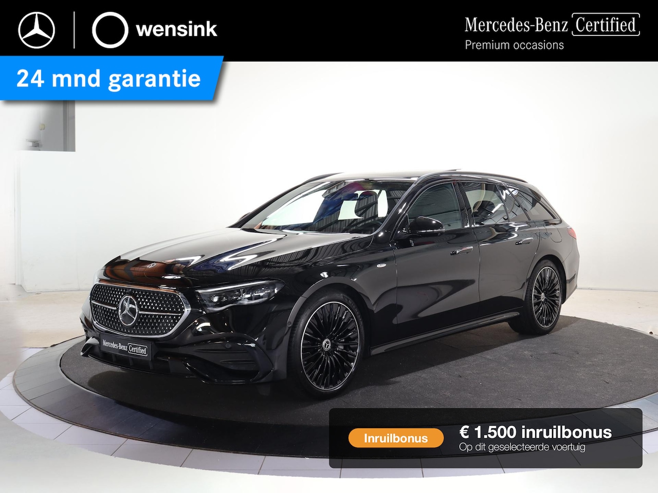 Mercedes-Benz E-klasse Estate - 300 e Business Solution AMG | Panoramadak | Trekhaak | Memory | Burmester | Winter pakket - AutoWereld.nl