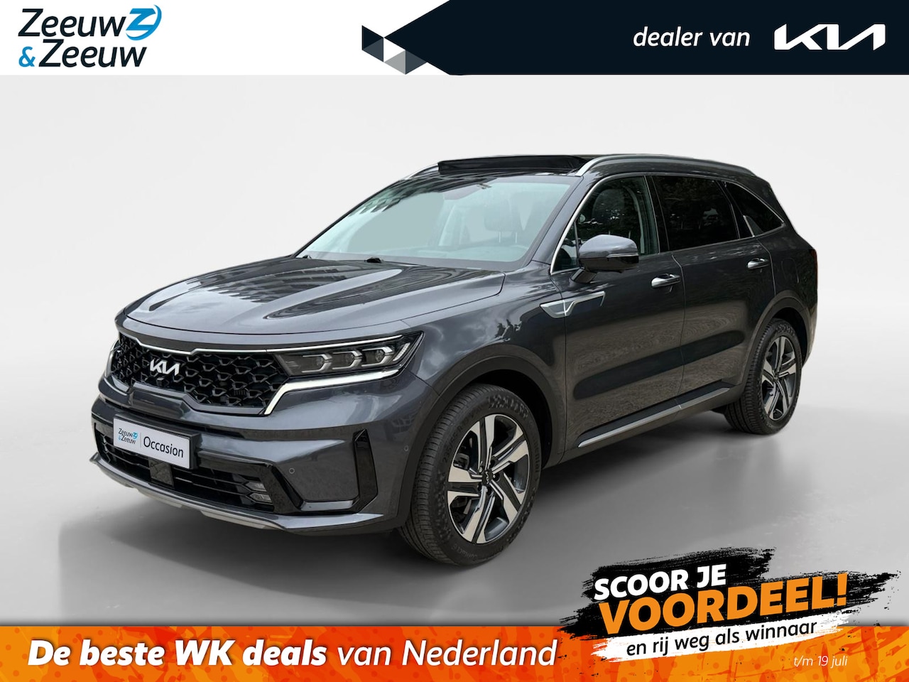 Kia Sorento - 1.6 T-GDI Plug-in Hybrid 4WD Edition 7p. | Dealer onderhouden | Trekhaak | full-Options | - AutoWereld.nl
