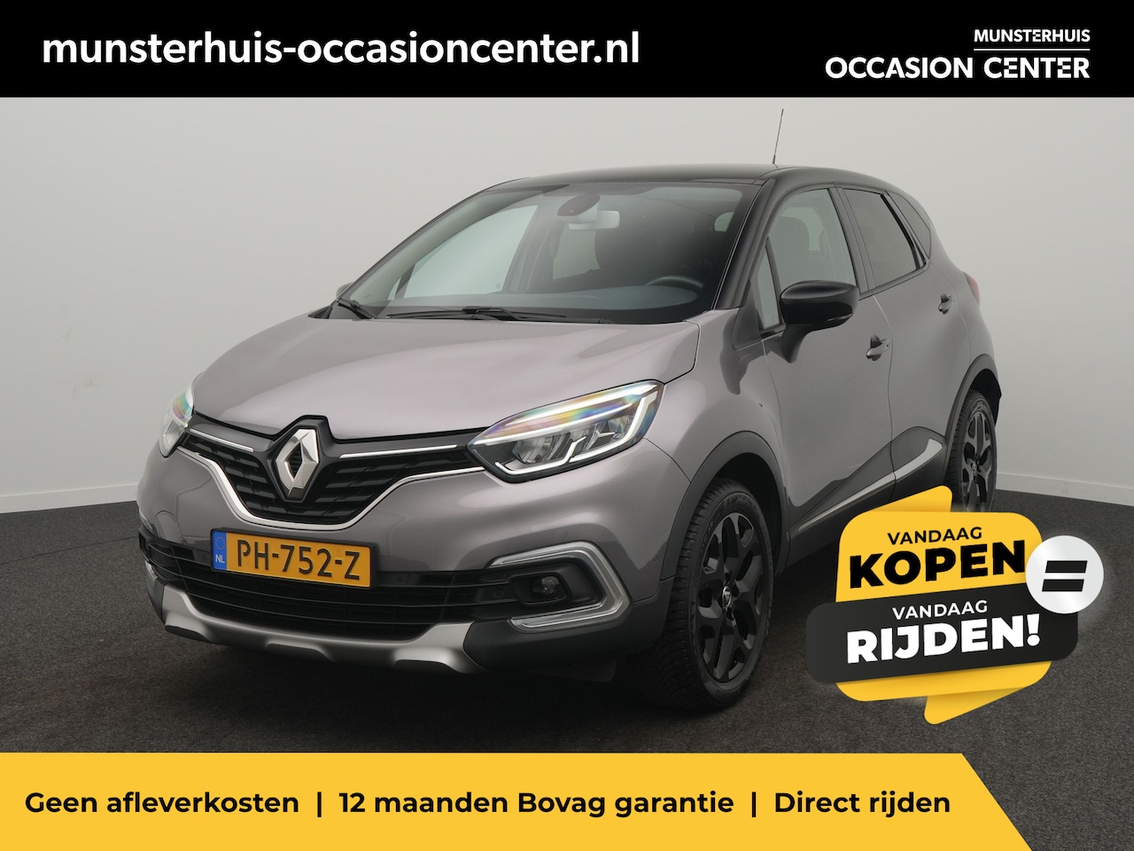 Renault Captur - TCe 90 Intens - RIJKLAARPRIJS - All Seasonbanden - Achteruitrijcamera - Cruise Control - D - AutoWereld.nl