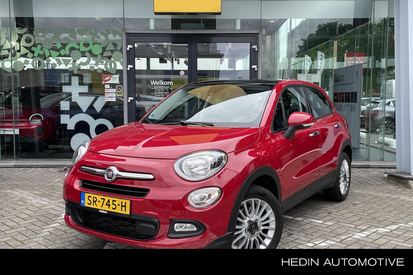 Fiat 500 X - 1.4 Turbo MultiAir Lounge | Automaat | Panorama dak | Stoel+Stuur verwarming | Camera | Al - AutoWereld.nl