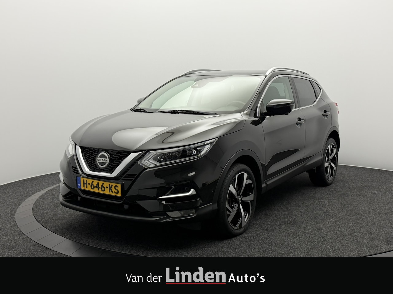 Nissan Qashqai - 1.3 DIG-T Tekna | Automaat | Panoramadak | 360° Camera | Navigatie | Carplay&Android - AutoWereld.nl