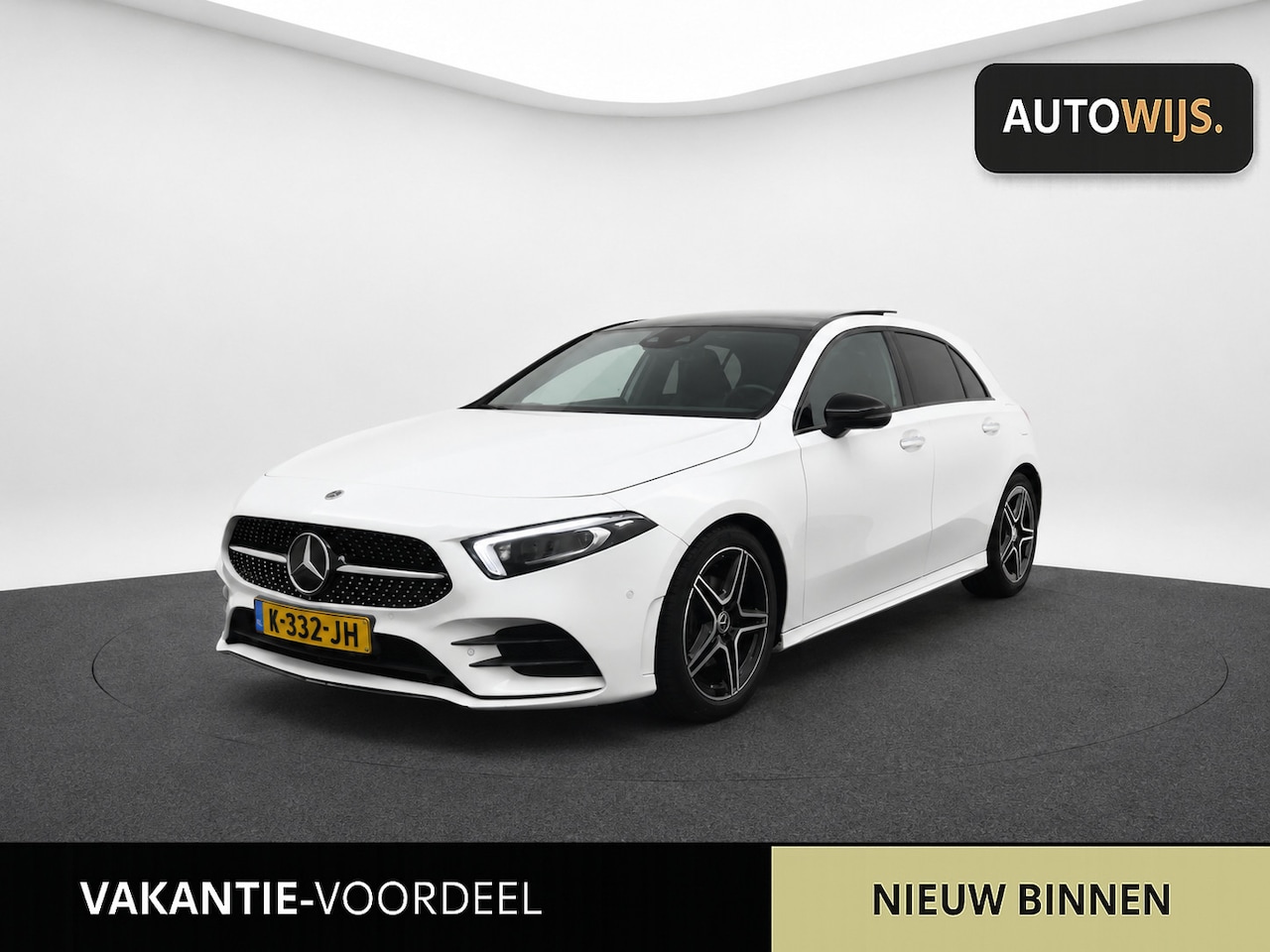 Mercedes-Benz A-klasse - 180 Business Solution AMG|PANO|SFEER|CAMERA|NL AUTO|MEMORY|DEALER ONDERHOUDEN - AutoWereld.nl