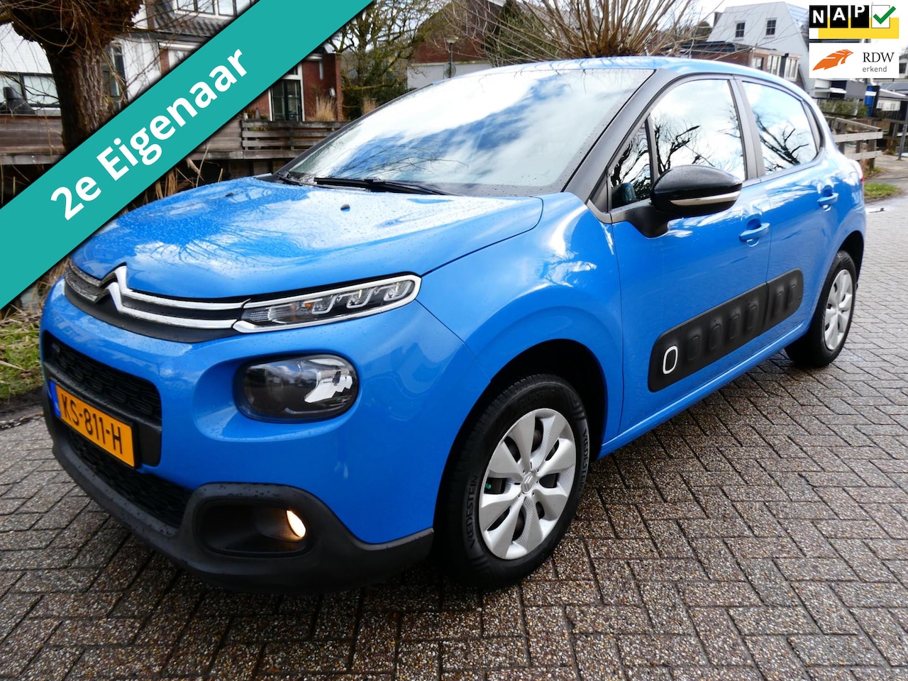 Citroën C3 - 1.2i 2e eig. Clima Cruise Navi PDC Hoge instap Historie - AutoWereld.nl