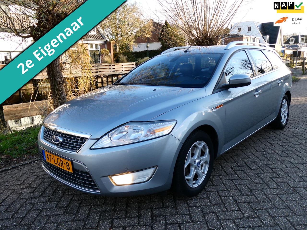 Ford Mondeo Wagon - 2.0 SCTi Limited 203pk Automaat Leder Navi 2e eig. - AutoWereld.nl