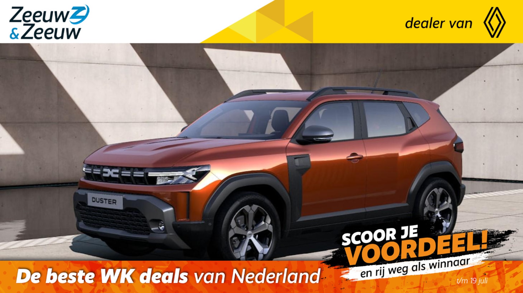 Dacia Duster - Journey mild Hybrid 130 | Nu uit voorraad leverbaar met € 2.000,- Zeeuw & Zeeuw voorraadko - AutoWereld.nl