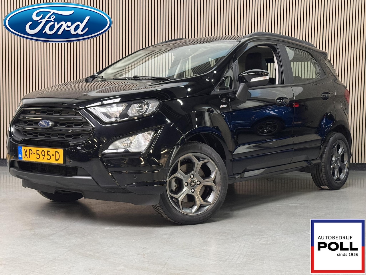 Ford EcoSport - 125pk ST-Line Black Navi Camera Trekhaak Winter Parking pack Dodehoek detectie B&O Dealero - AutoWereld.nl