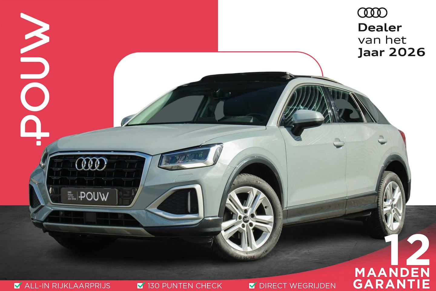 Audi Q2 - 30 TFSI 110pk Business Edition | Panoramadak | Bang & Olufsen | Telefoonintegratie | Navig - AutoWereld.nl