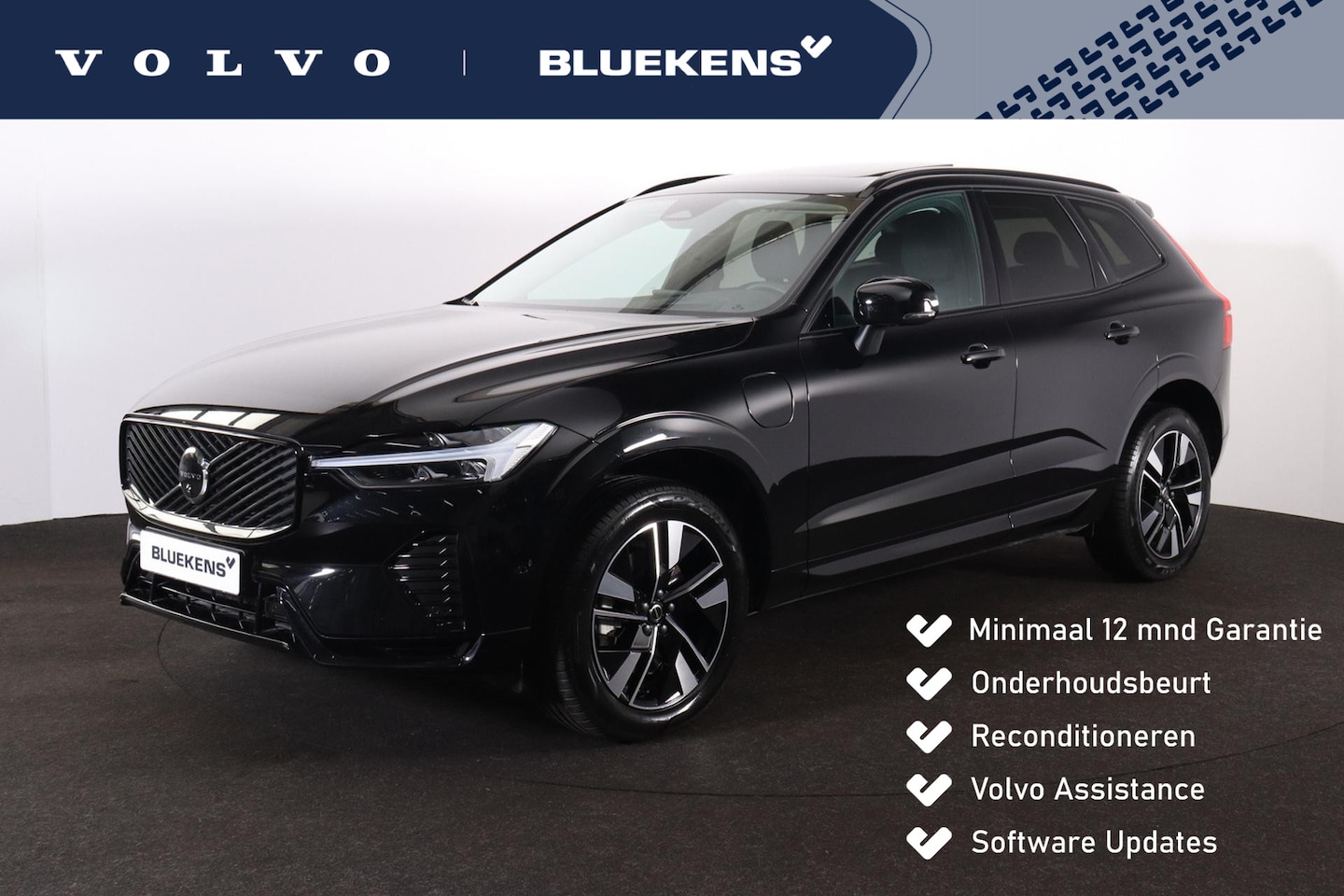 Volvo XC60 - T6 Recharge AWD Plus Dark - Panorama/schuifdak - IntelliSafe Assist & Surround - 360º Came - AutoWereld.nl