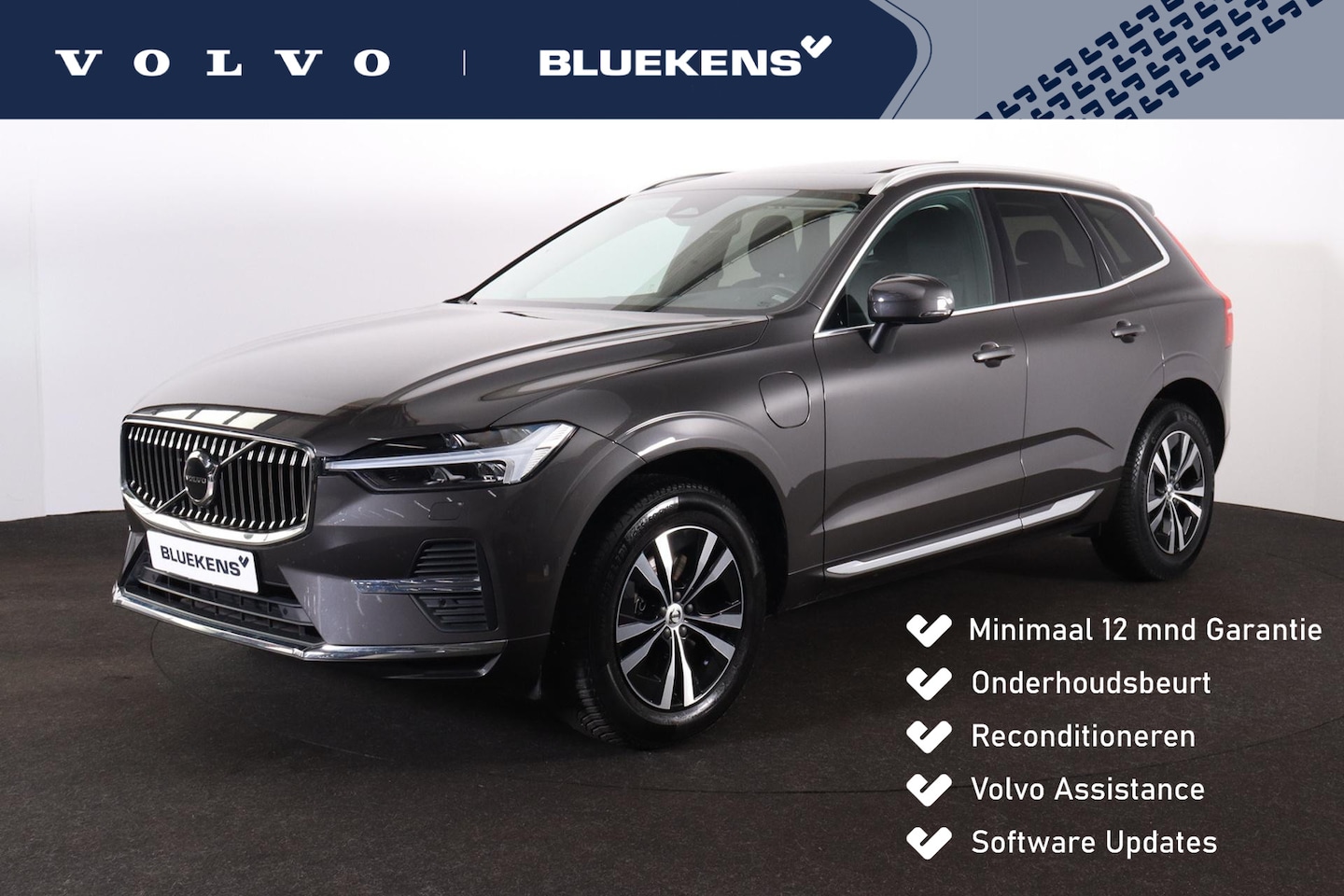 Volvo XC60 - T6 Recharge AWD Core Bright - Panorama/schuifdak - IntelliSafe Assist & Surround - Adaptie - AutoWereld.nl