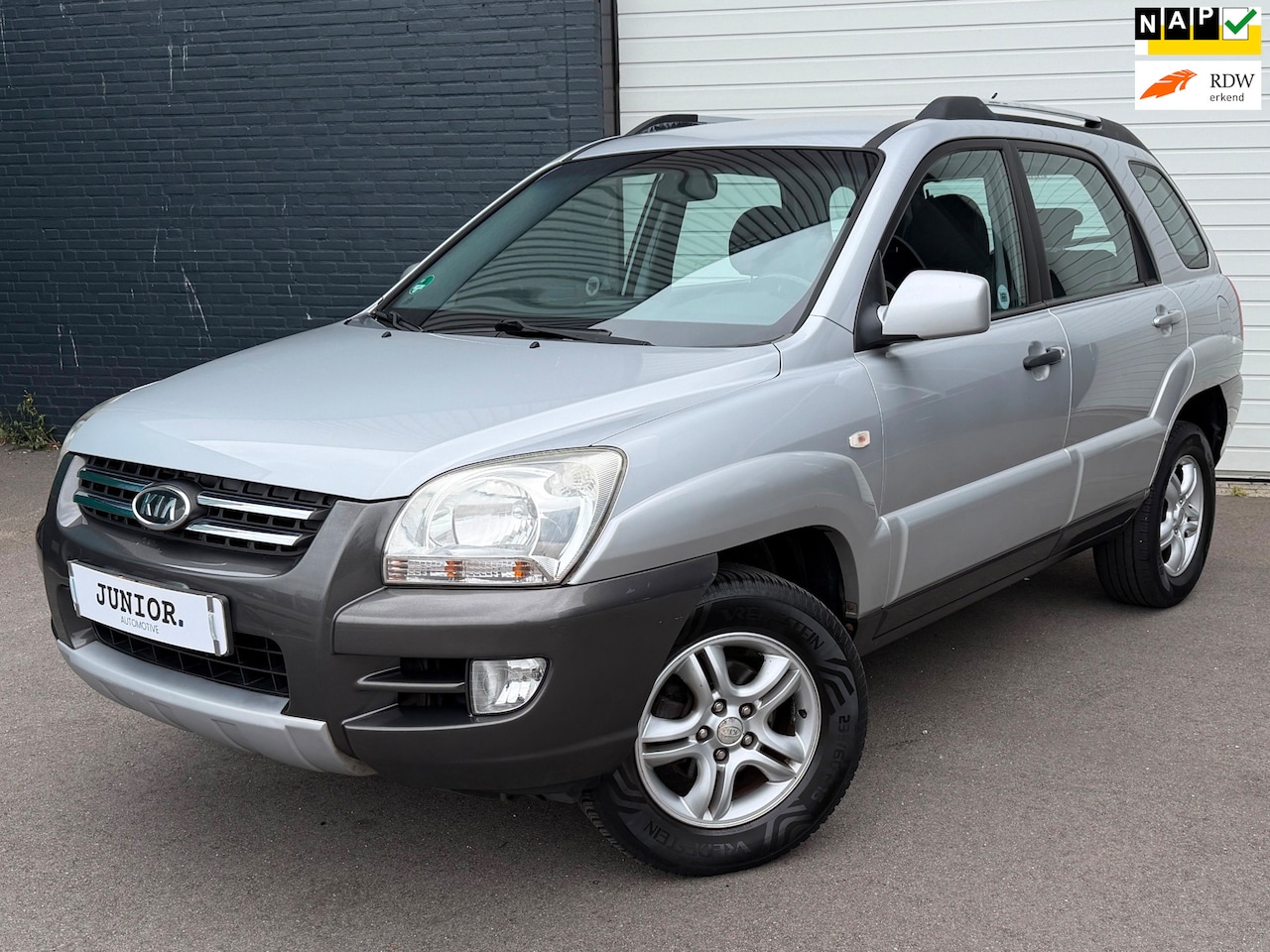 Kia Sportage - 2.0 CVVT X-ecutive VOLLEDIGO-H/LEDER/AIRCO/CRUISE - AutoWereld.nl