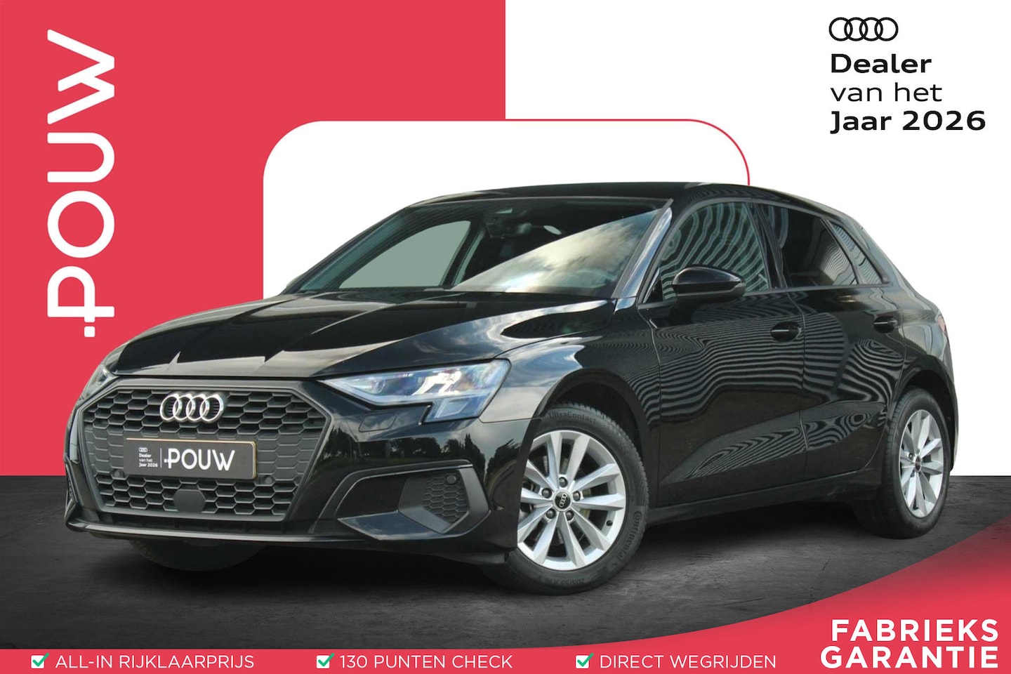 Audi A3 Sportback - 30 TFSI 110pk S-tronic Pro Line | Trekhaak | Audi Smartphone Interface | Climate Control | - AutoWereld.nl