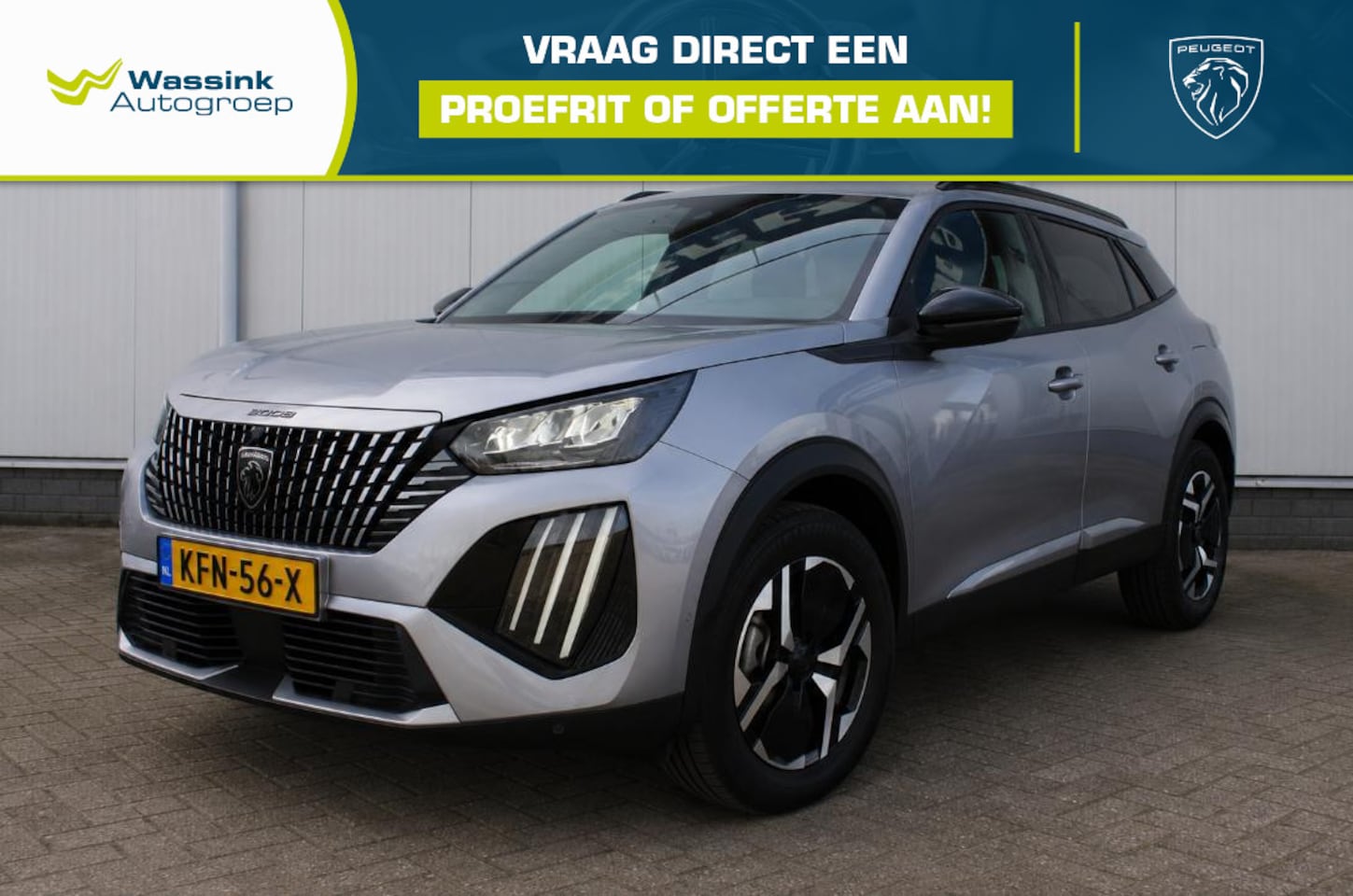 Peugeot 2008 - 1.2 Hybrid 145 Allure | Navigatie | Parkeercamera | Parkeersensoren | LED | - AutoWereld.nl