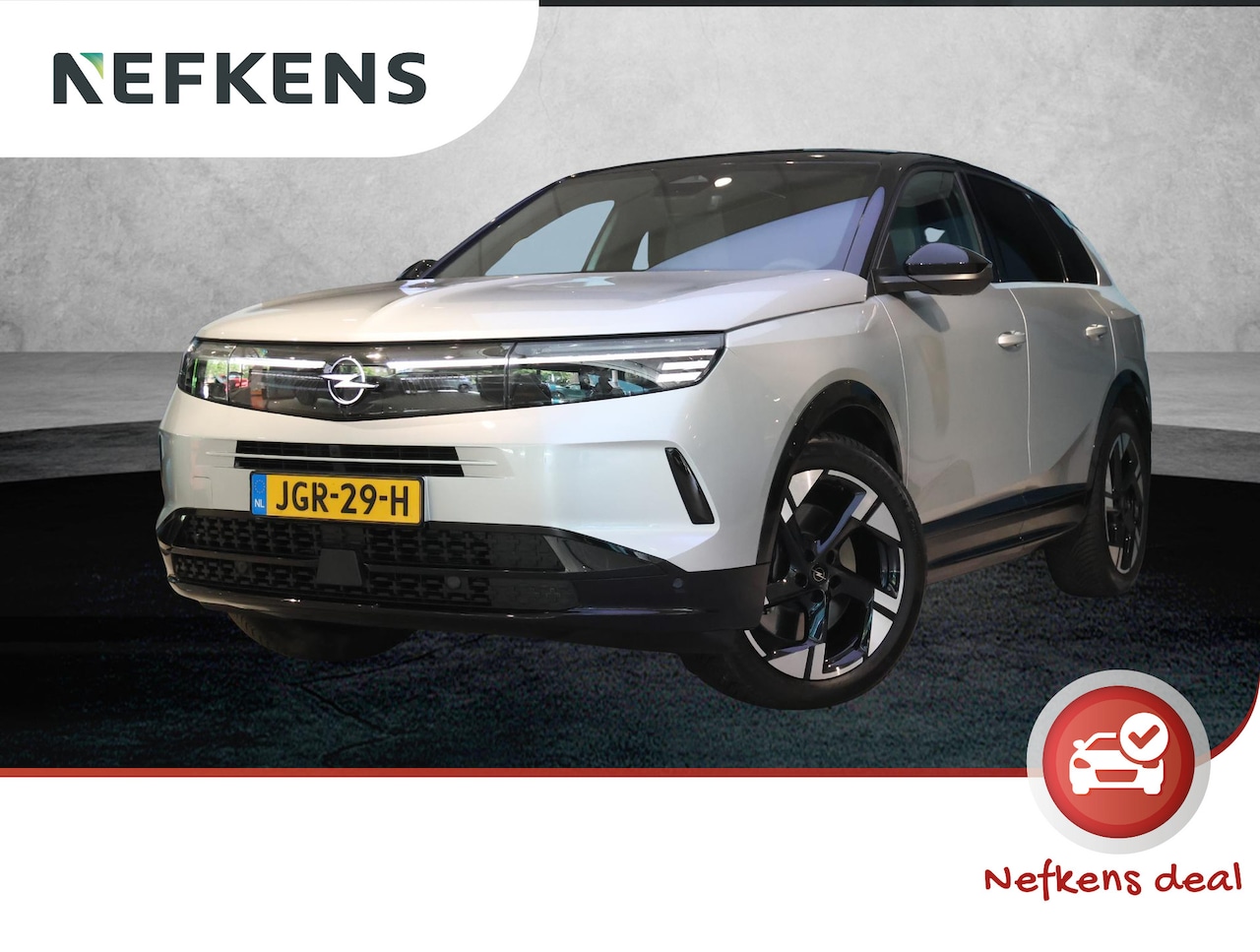 Opel Grandland - 1.6 195pk Hybrid GS Panoramadak | rondomzicht camera | Apple Carplay/Android Auto - AutoWereld.nl