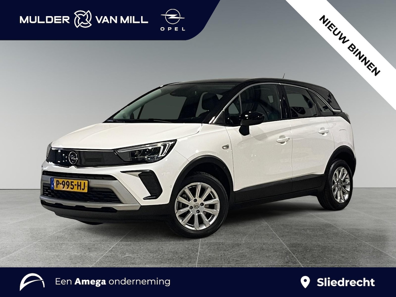 Opel Crossland - Elegance 1.2 Turbo 110pk | NAPPA LEDER | TREKHAAK | SET WINTERBANDEN | DODEHOEK WAARSCHUWI - AutoWereld.nl