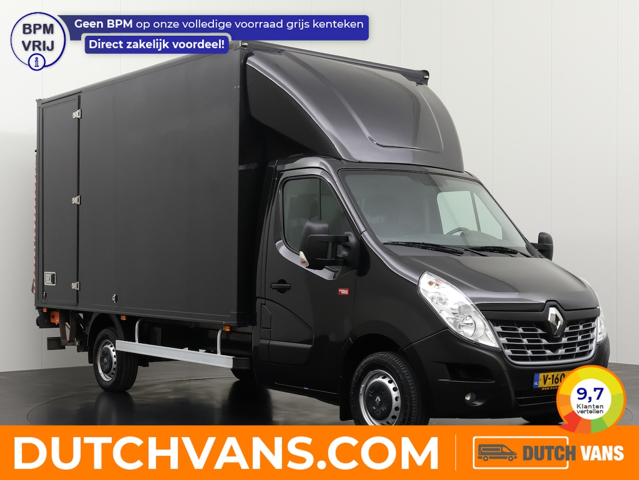 Renault Master - 2.3DCi Bakwagen+Laadklep | Euro 6 | Dakspoiler | Zijdeur | Airco | Cruise | Navigatie | Ca - AutoWereld.nl