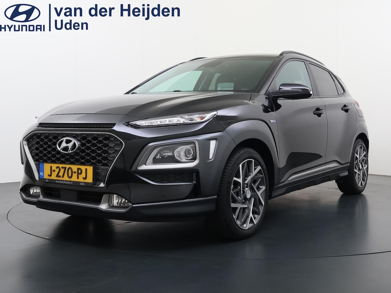Hyundai Kona - 1.6 GDI HEV Premium 1ste Eigenaar Dealer onderhouden | Leder | Elektrische Stoelverstellin - AutoWereld.nl