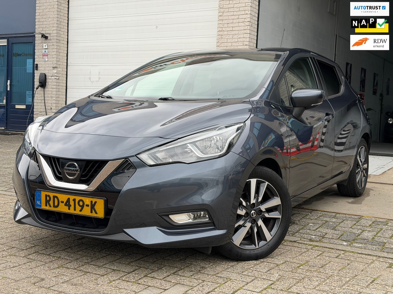 Nissan Micra - 0.9 IG-T N-Connecta/ nap/ 3e EIG/ dealeronderhouden/ 1jaar apk/ volle opties zeer nette au - AutoWereld.nl