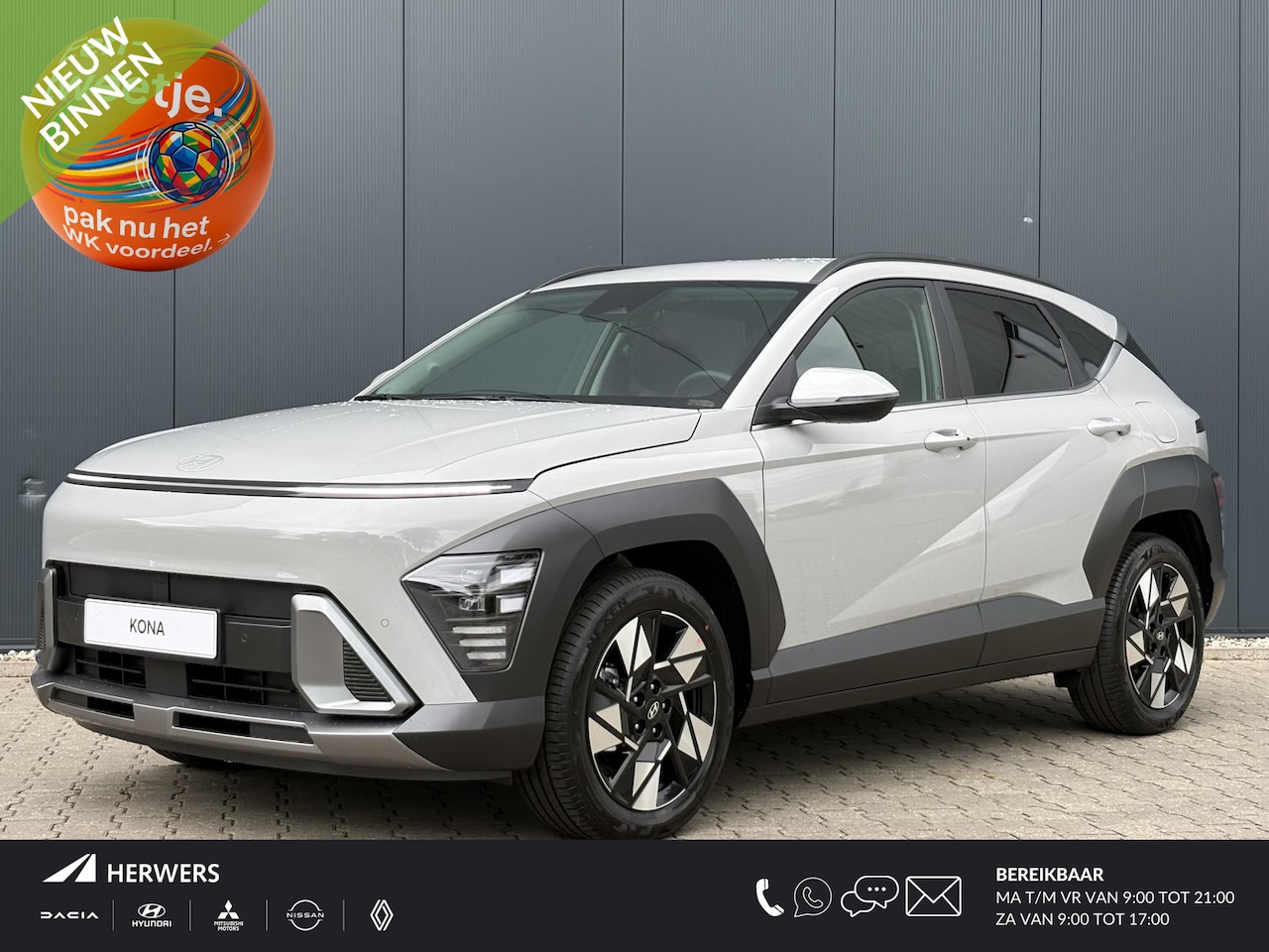Hyundai Kona - 1.6 GDI HEV Comfort Plus / € 4.500,- Voordeel op de Nieuwprijs / Uit Voorraad Leverbaar / - AutoWereld.nl