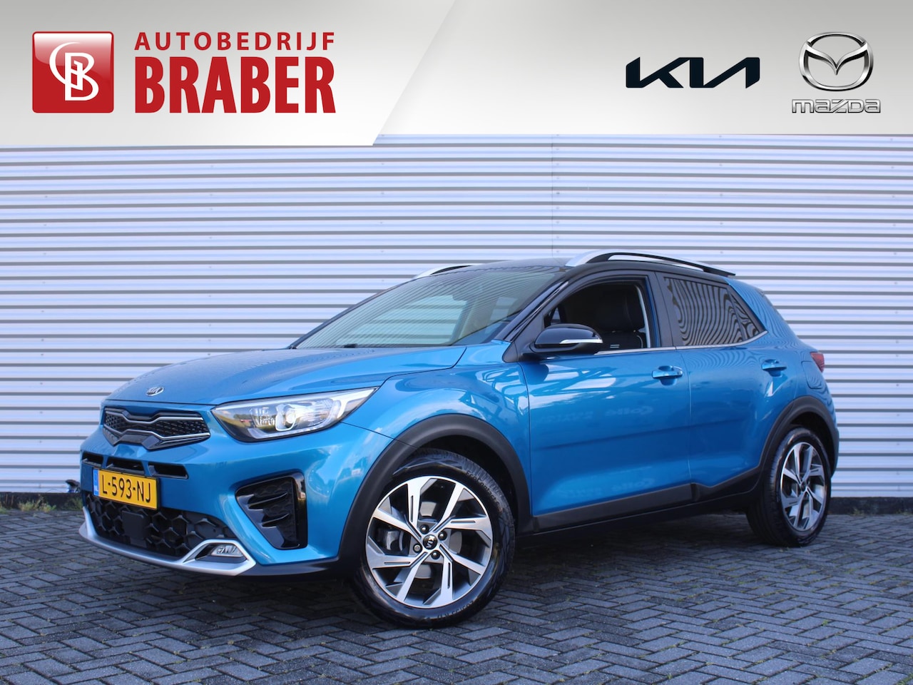 Kia Stonic - 1.0 T-GDi MHEV GT-Line | Stuur-/stoelverwarming | Camera | 17" LM | Clima | Keyless | Appl - AutoWereld.nl