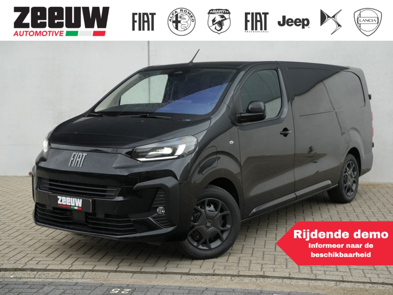 Fiat E-Scudo - L3 75 kWh | LED | Camera | Carplay | Betimmering | Winter - AutoWereld.nl