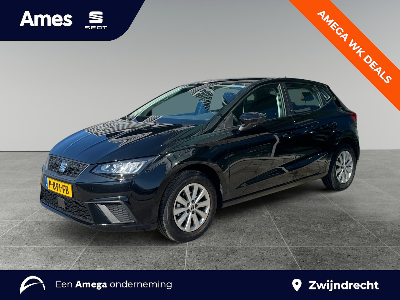 SEAT Ibiza - 1.0 95pk EcoTSI Style Parkeersensor achter | Cruise control | Automatische airco - AutoWereld.nl