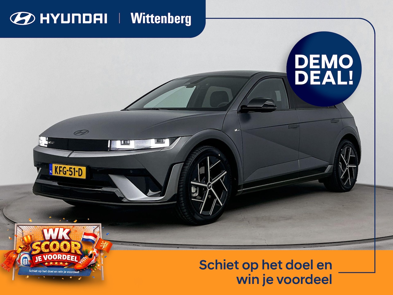 Hyundai IONIQ 5 - N Line Business 84 kWh | 20 inch Lichtmetalen velgen | N-line exterieur en interieur | War - AutoWereld.nl