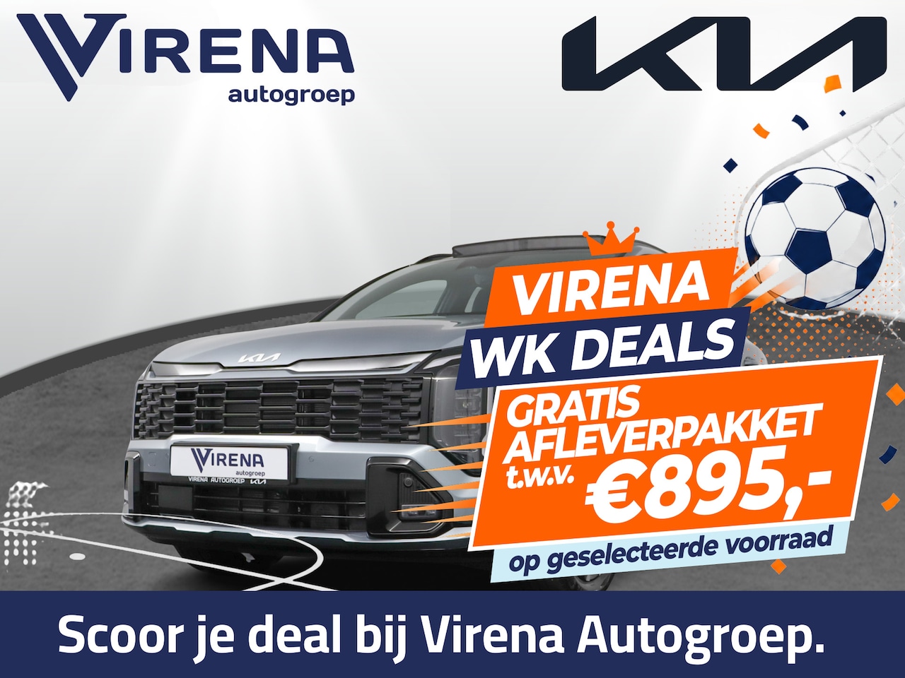 Kia Sportage - 1.6 T-GDi Hybrid GT-Line - Stoel/stuur verwarming - Schuif/kanteldak - LED verlichting - H - AutoWereld.nl
