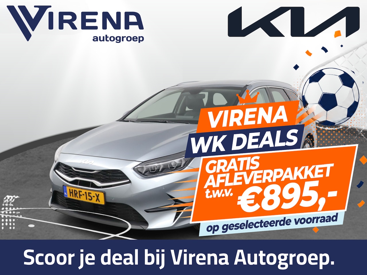 Kia Cee'd Sportswagon - Ceed 1.0 T-GDi DynamicPlusLine - Stoel/Stuur verwarming - Navigatie - Automatische achterk - AutoWereld.nl