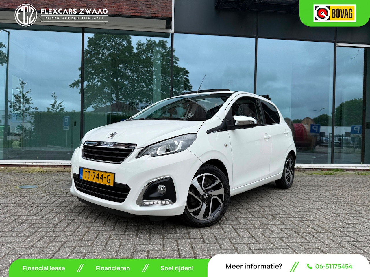 Peugeot 108 - 1.0 e-VTi Allure TOP! - Media - Airco - Pack Look - Org.NL - AutoWereld.nl