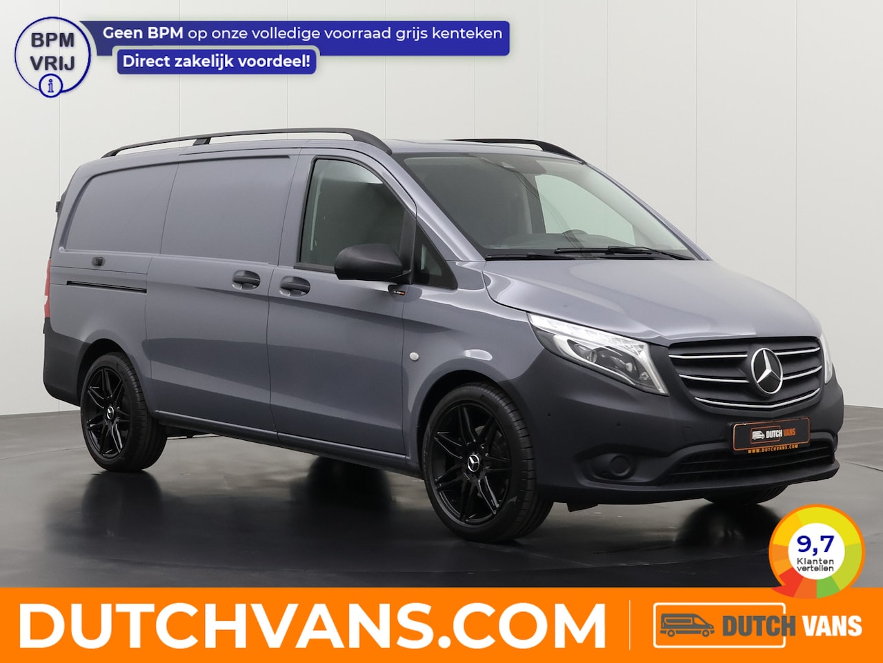 Mercedes-Benz Vito - 119CDi Lang Automaat Exclusive | LMV € 1900,-- meerprijs | Led | Standkachel | Navigatie | - AutoWereld.nl