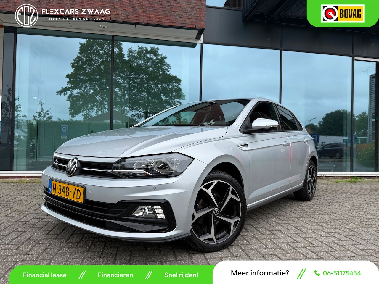 Volkswagen Polo - 1.0 TSI Highline Business R - Navi - Parkeerhulp - Climate - Org.NL - AutoWereld.nl