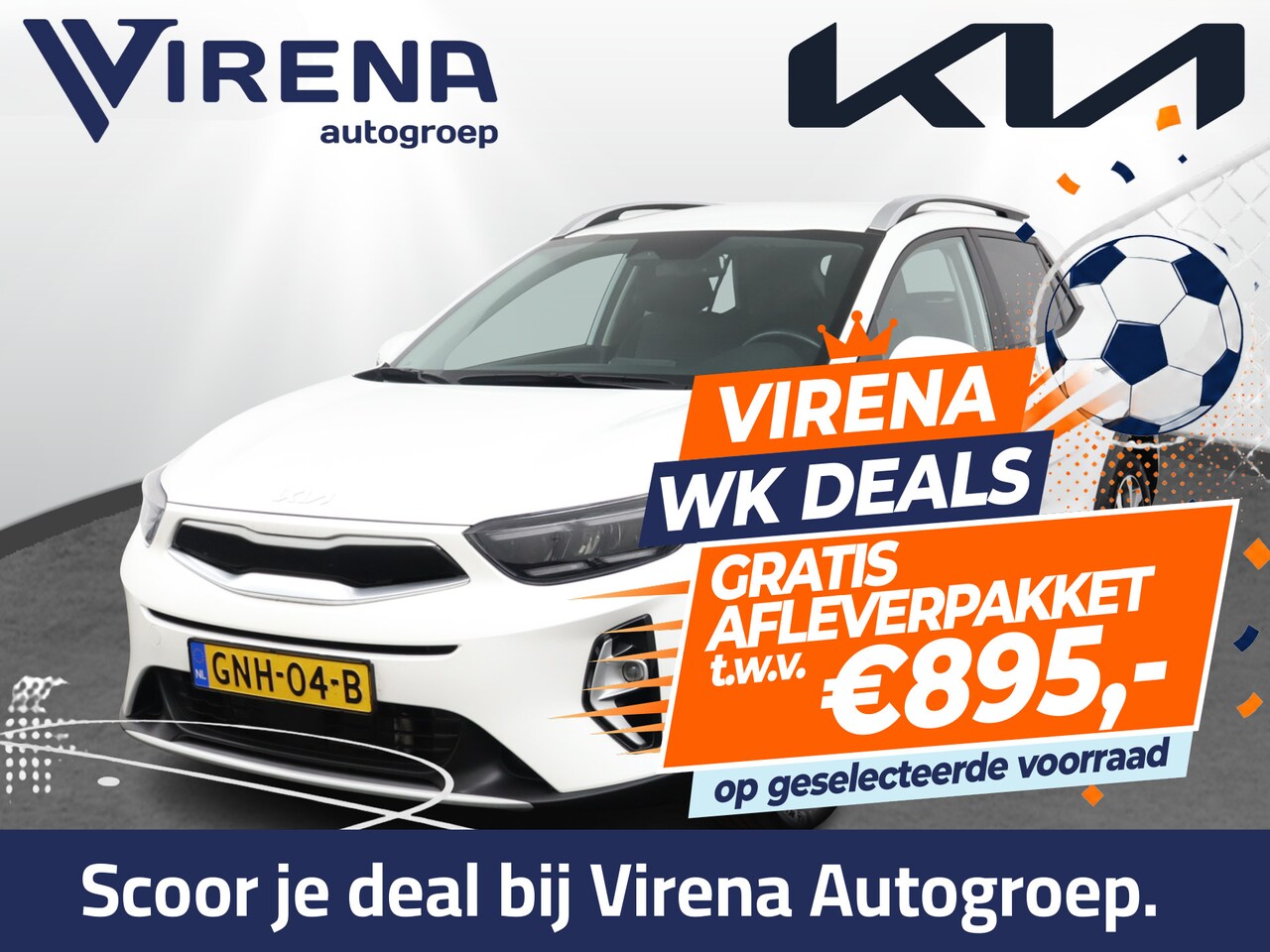Kia Stonic - 1.0 T-GDi MHEV DynamicPlusLine Apple Carplay/Android Auto - Cruise Control - Climate Contr - AutoWereld.nl